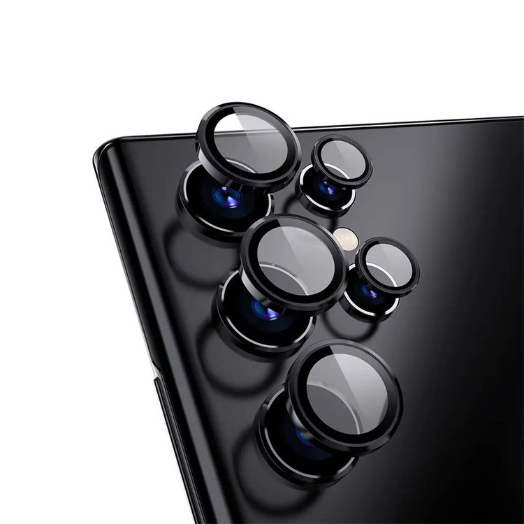 محافظ لنز دوربین بوف مدل HD-ColorLenz مناسب برای گوشی موبایل سامسونگ Galaxy S23 Ultra