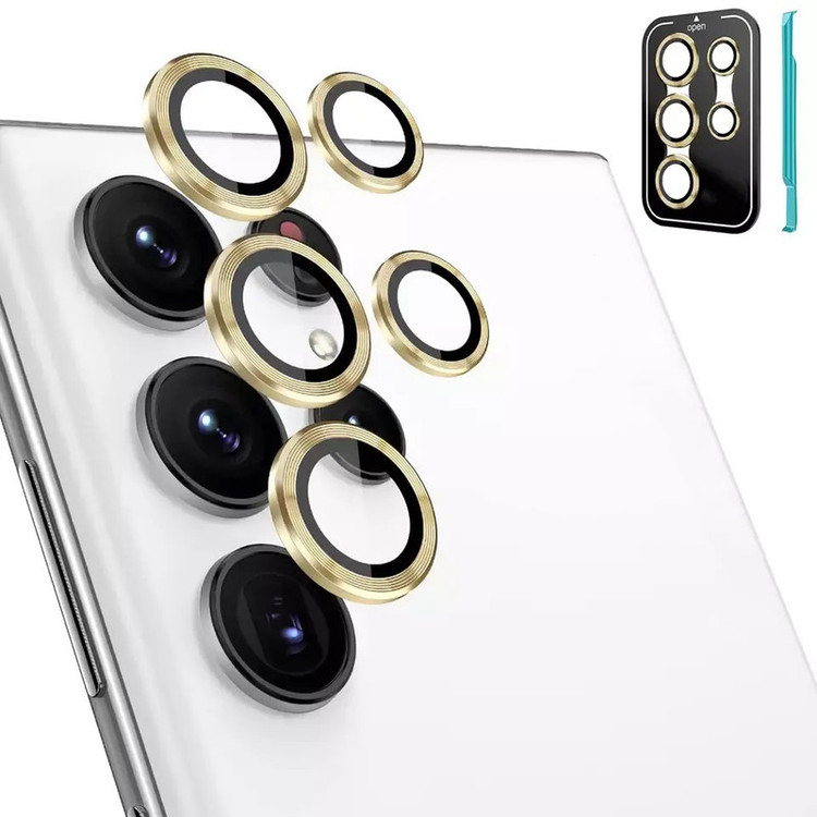 محافظ لنز دوربین بوف مدل HD-ColorLenz مناسب برای گوشی موبایل سامسونگ Galaxy S23 Ultra