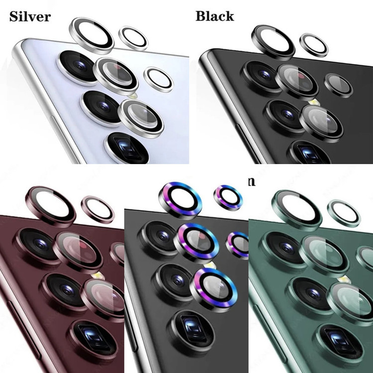 محافظ لنز دوربین بوف مدل HD-ColorLenz مناسب برای گوشی موبایل سامسونگ Galaxy S23 Ultra