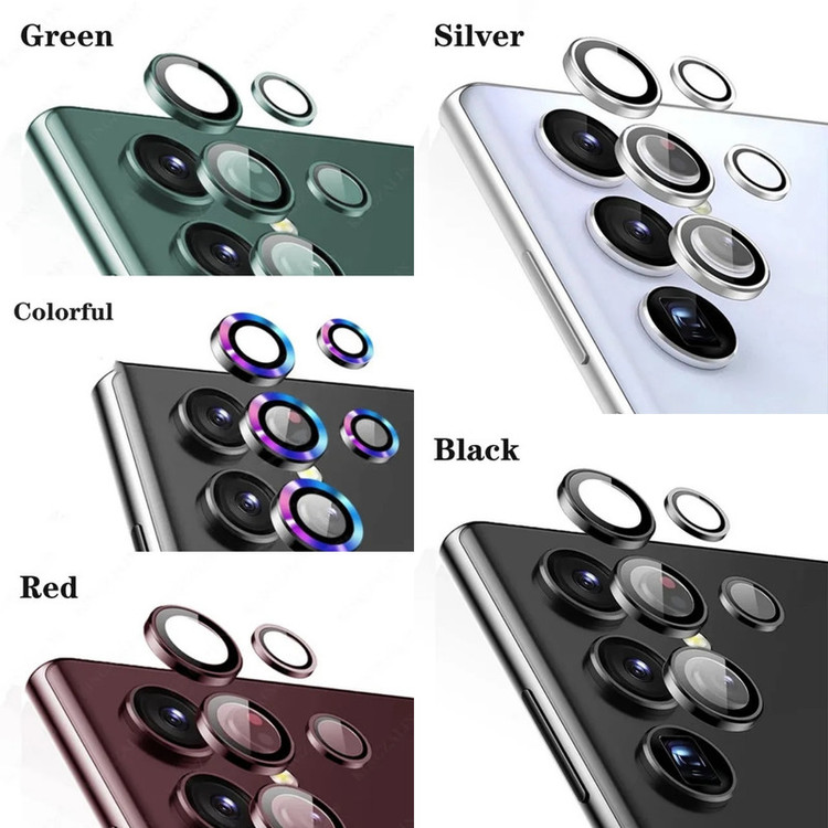 محافظ لنز دوربین بوف مدل HD-ColorLenz مناسب برای گوشی موبایل سامسونگ Galaxy S23 Ultra