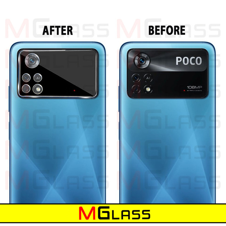 محافظ لنز دوربین امگلس مدل 3D-MG-Large مناسب برای گوشی موبایل شیائومی Poco X4 pro 5G