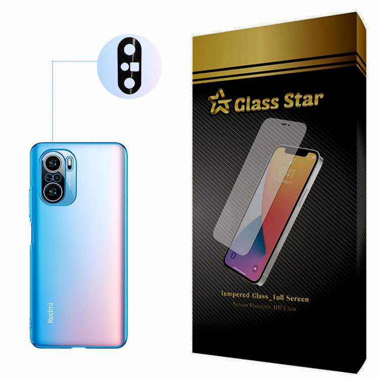 محافظ لنز دوربین گلس استار مدل STGA-Glass مناسب برای گوشی موبایل شیائومی Poco F3