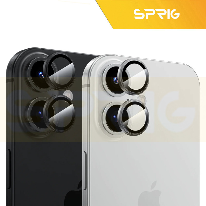 محافظ لنز دوربین اسپریگ مدل Ring metal-Super High quality مناسب برای گوشی موبایل اپل Iphone 16 / 16 Plus
