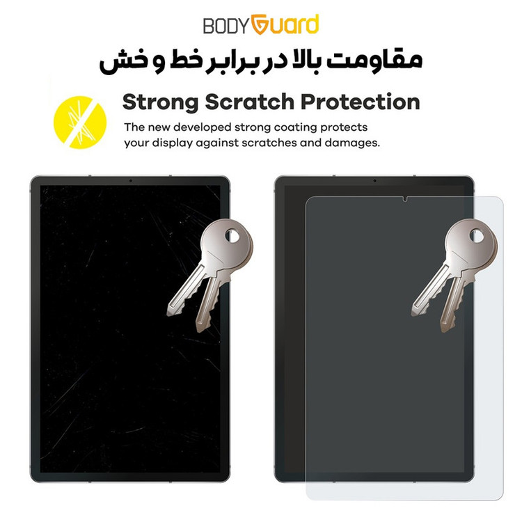 محافظ صفحه نمایش مات بادیگارد مدل Matte Tab مناسب برای تبلت سامسونگ Tab A9 8.7 inch