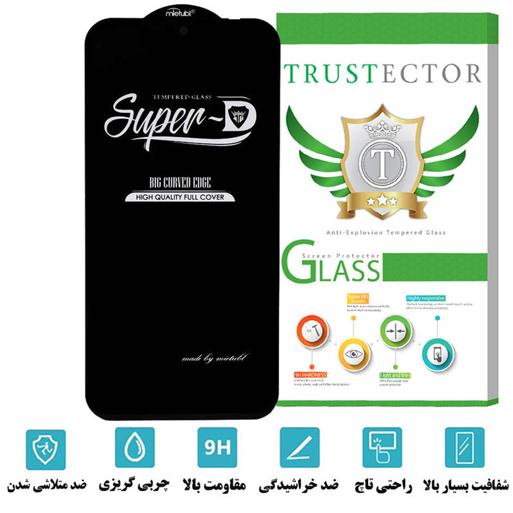 محافظ صفحه نمایش تراستکتور مدل SUPERPLUST مناسب برای گوشی موبایل شیائومی Redmi Note 12 4G