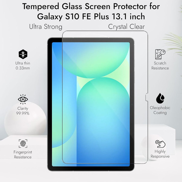 محافظ صفحه نمایش مدل TabG مناسب برای تبلت سامسونگ Galaxy Tab S10 FE Plus 13.1 inch