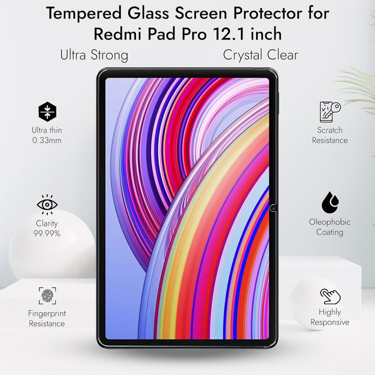 محافظ صفحه نمایش مدل TABS12 مناسب برای تبلت شیائومی Poco Pad