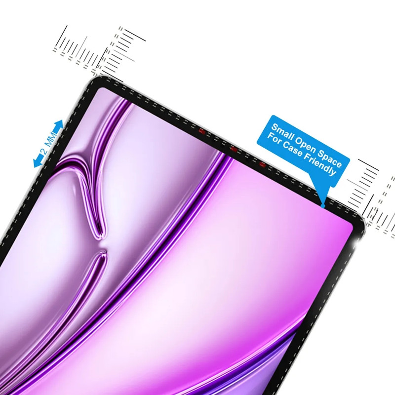 محافظ صفحه نمایش شیشه ای مدل TabG مناسب برای تبلت اپل iPad Air 11" 2025 M3