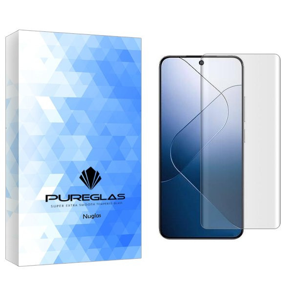 محافظ صفحه نمایش پیور گلس مدل NueGlas UV_NEW مناسب برای گوشی موبایل شیائومی 14 Pro