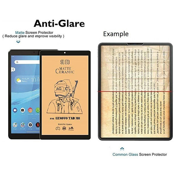 محافظ صفحه نمایش سرامیکی مدل A9_Matte مناسب برای تبلت سامسونگ Galaxy Tab A9 8.7" SM-X110 / X115
