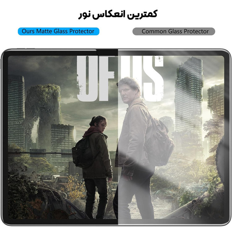 محافظ صفحه نمایشمدل Matte Tab مناسب برای تبلت اپل iPad Pro 11 M4 2024