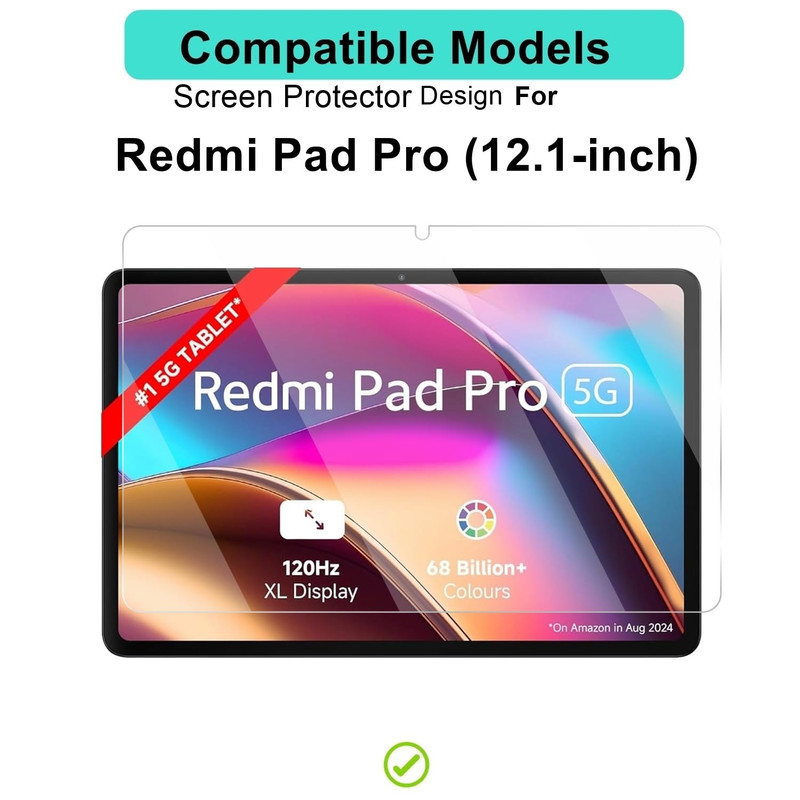 محافظ صفحه نمایش مدل TABS12 مناسب برای تبلت شیائومی Redmi Pad pro