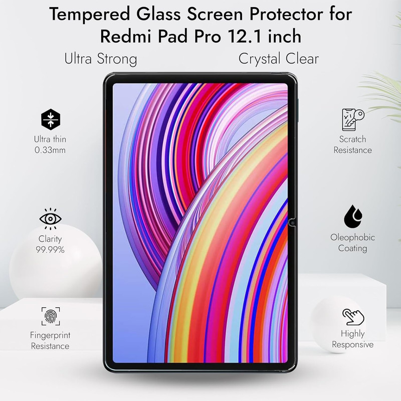 محافظ صفحه نمایش مدل TABS12 مناسب برای تبلت شیائومی Redmi Pad pro