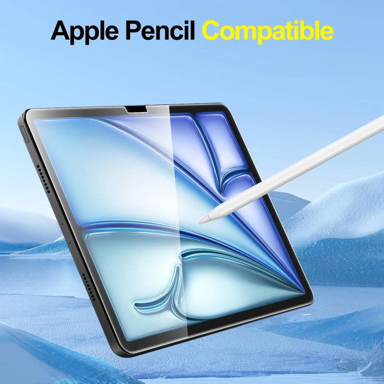 محافظ صفحه نمایش شیشه ای بادیگارد مدل TabG مناسب برای تبلت اپل iPad Air 13" M2 2024 / iPad Air 13" M3 2025
