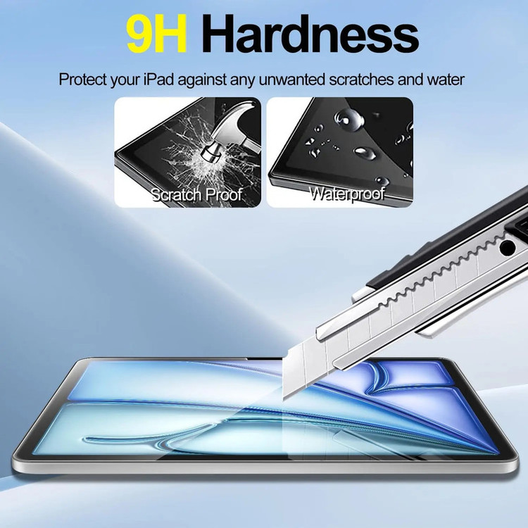 محافظ صفحه نمایش شیشه ای بادیگارد مدل TabG مناسب برای تبلت اپل iPad Air 13" M2 2024 / iPad Air 13" M3 2025