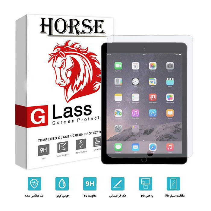 محافظ صفحه نمایش گلس هورس مدل UCCT2 مناسب برای تبلت اپل iPad Air 2