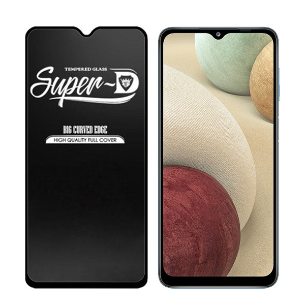 محافظ صفحه نمایش مدل Super D مناسب برای گوشی موبایل سامسونگ Galaxy A12