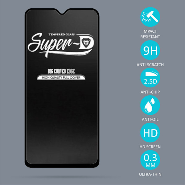 محافظ صفحه نمایش مدل Super D مناسب برای گوشی موبایل سامسونگ Galaxy A12