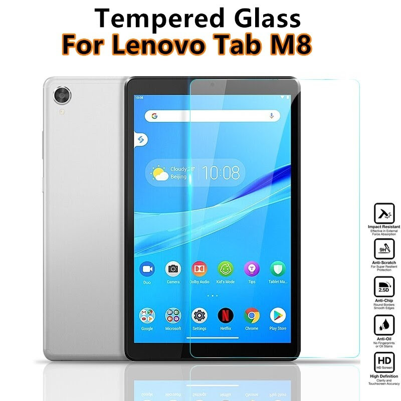 محافظ صفحه نمایش تبلت مدل GLASS_TMP مناسب برای تبلت لنوو Tab M8