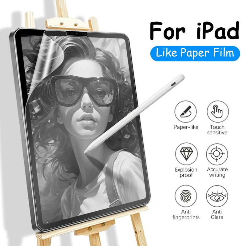 محافظ صفحه نمایش مات D'hard مدل Matte Tab مناسب برای تبلت اپل iPad Pro 11 2022 2020 2018
