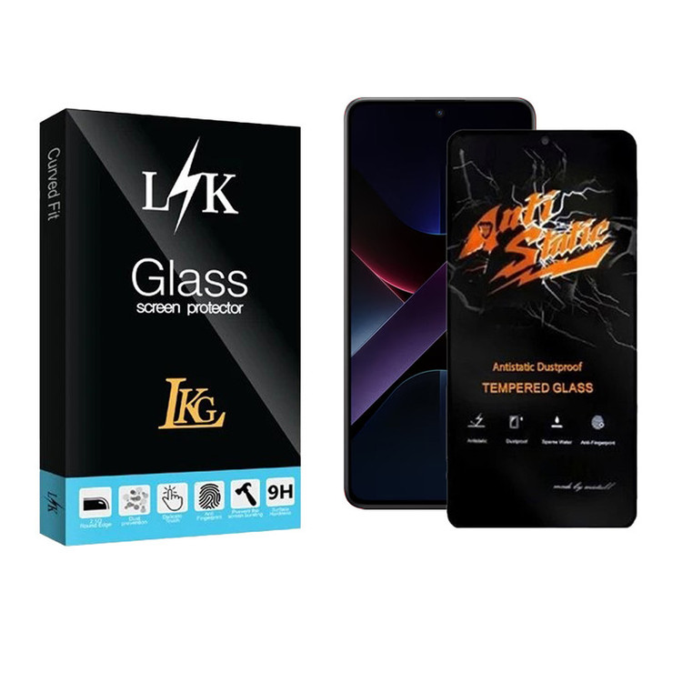 محافظ صفحه نمایش ال کا جی مدل انتی مناسب برای گوشی موبایل شیائومی Poco X7 Pro 5G