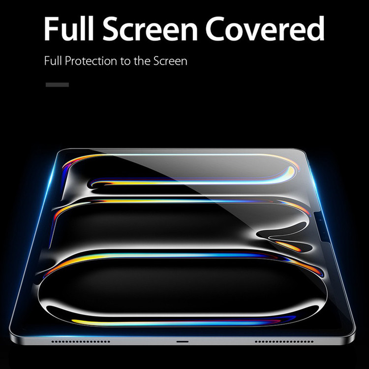 محافظ صفحه نمایش شفاف سامورایی مدل GlastR مناسب برای تبلت اپل iPad Pro 13 2024