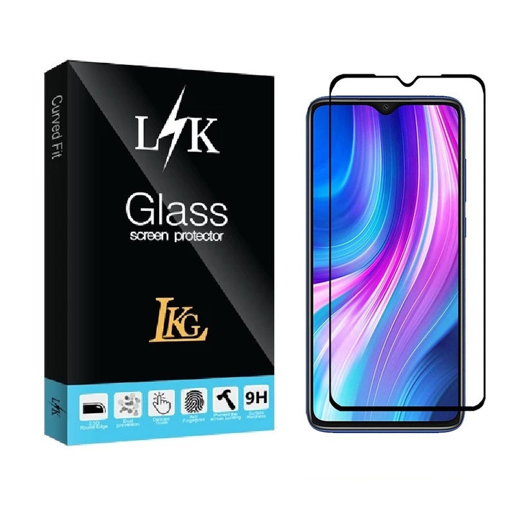 محافظ صفحه نمایش سرامیکی ال کا جی مدل LKK مناسب برای گوشی موبایل شیائومی REDMI NOTE 8PRO /POCO M3 /REDMI 9T /REDMI NOTE 9(4G) /REDMI 9 POWER /REDMI 9 PRIM E/OP REALME X 2PRO /1+7T1