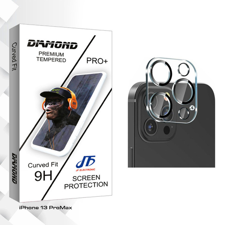 محافظ لنز دوربین جی اف مدل Diamond Glass FLL مناسب برای گوشی موبایل اپل iPhone 13 ProMax