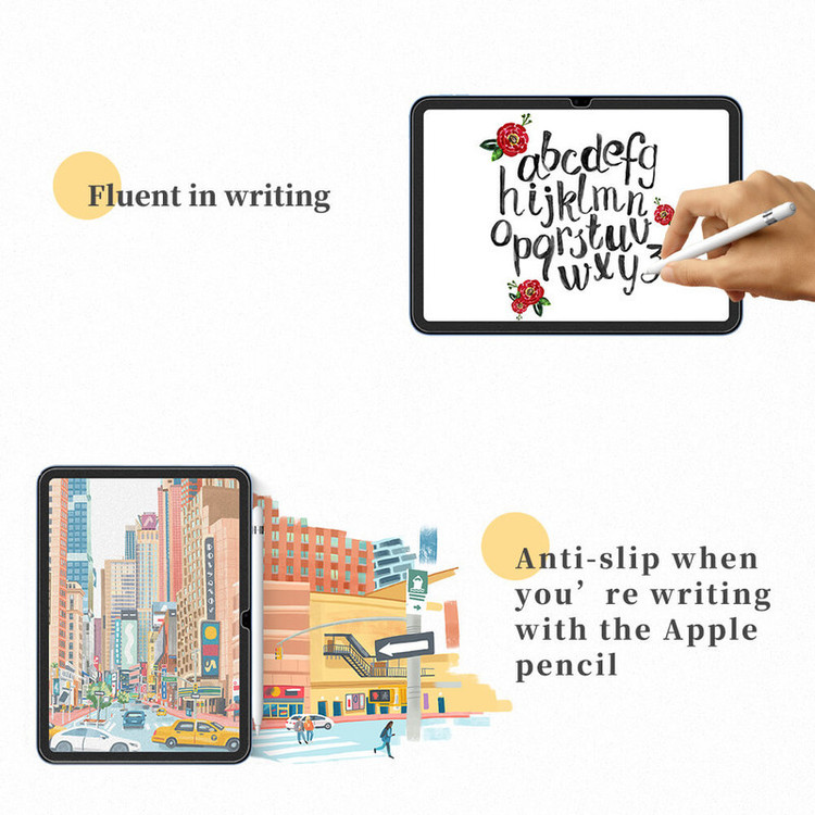 محافظ صفحه نمایش اپیکوی مدل Xundd AG Paper-Like مناسب برای تبلت اپل iPad A16/ iPad 11 (2025) / iPad 10/ iPad 10.9 (2022)