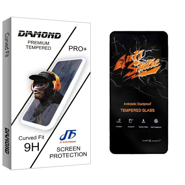 محافظ صفحه نمایش جی اف مدل Diamond Antistatic مناسب برای گوشی موبایل شیائومی 12T/12T Pro/13T/13T Pro