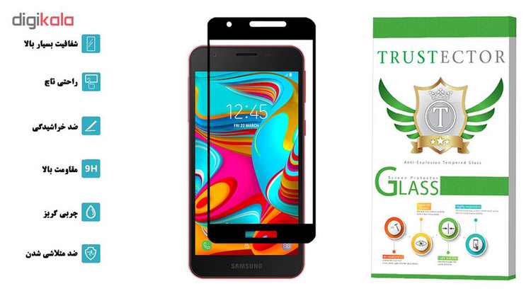 محافظ صفحه نمایش تراستکتور مدل GSS مناسب برای گوشی موبایل سامسونگ Galaxy A2 Core