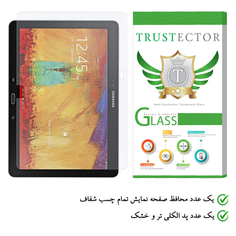 محافظ صفحه نمایش تراستکتور مدل TS2TA-Glass مناسب برای تبلت سامسونگ Galaxy Note 10.1 (2014) / P600 /P601