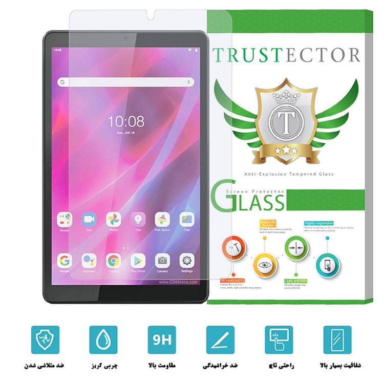 محافظ صفحه نمایش تراستکتور مدل TS1TA-Glass مناسب برای تبلت لنوو Tab M8