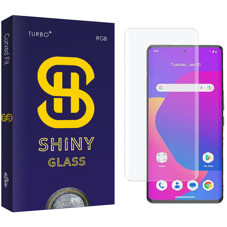 محافظ صفحه نمایش یووی لایت آتوچبو مدل Shiny مناسب برای گوشی موبایل داریا Bond 5G