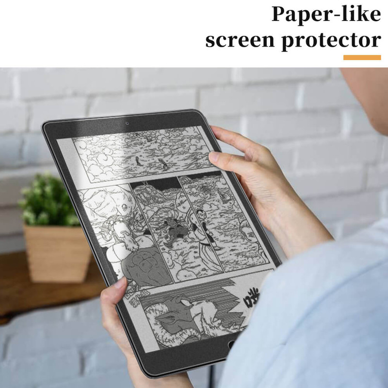 محافظ صفحه نمایش D`hard مدل AG paper-like مناسب برای تبلت اپل Apple iPad 10.2 (2019)/ iPad 10.2 (2020)/ iPad 10.2 (2021)