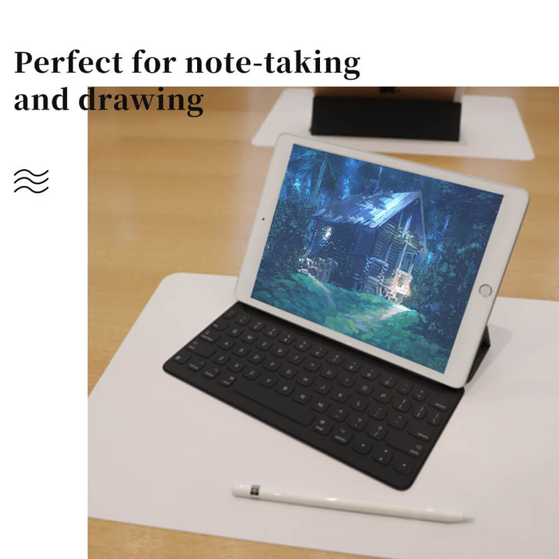 محافظ صفحه نمایش D`hard مدل AG paper-like مناسب برای تبلت اپل Apple iPad 10.2 (2019)/ iPad 10.2 (2020)/ iPad 10.2 (2021)