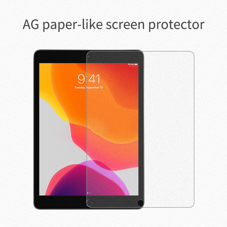 محافظ صفحه نمایش D`hard مدل AG paper-like مناسب برای تبلت اپل Apple iPad 10.2 (2019)/ iPad 10.2 (2020)/ iPad 10.2 (2021)