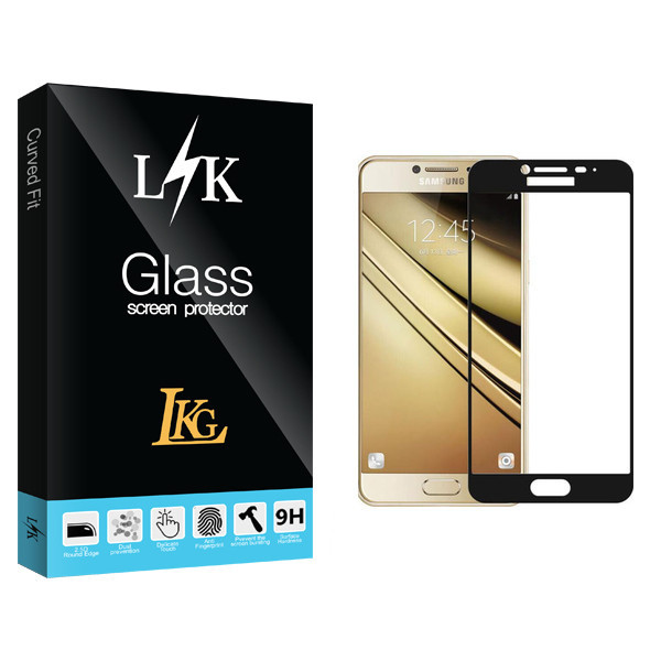محافظ صفحه نمایش ال کا جی مدل LK Glass مناسب برای گوشی موبایل سامسونگ Galaxy A7 2016