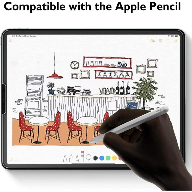 محافظ صفحه نمایش مات بادیگارد مدل Matte Tab مناسب برای تبلت اپل iPad Pro 12.9 inch