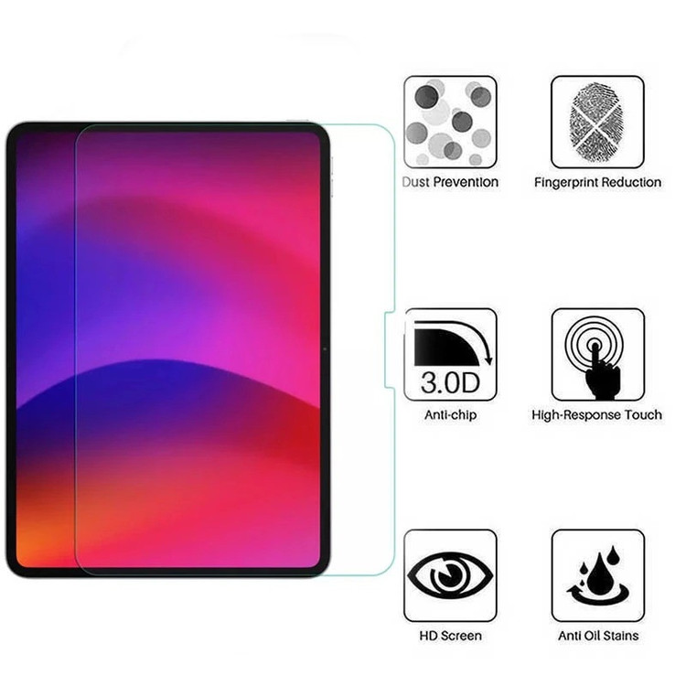 محافظ صفحه نمایش بوف مدل 5D مناسب برای تبلت اپل iPad Pro 13 2024/ Air 13 2024