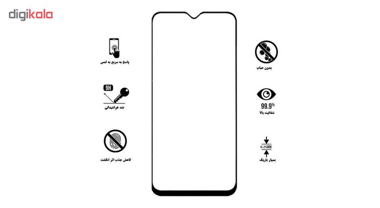 محافظ صفحه نمایش تراستکتور مدل GSS مناسب برای گوشی موبایل سامسونگ Galaxy A30