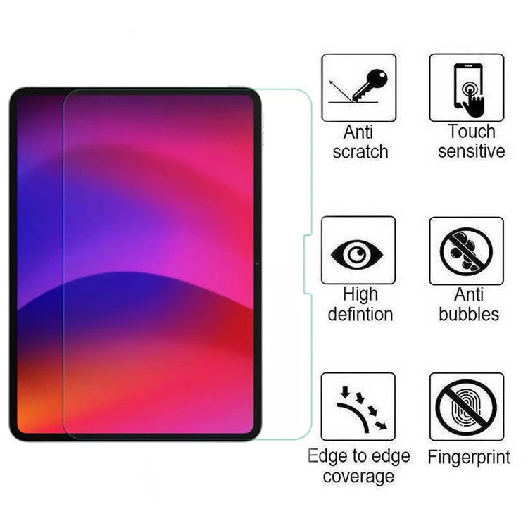محافظ صفحه نمایش بوف مدل 5D Plus مناسب برای تبلت اپل iPad Pro 13 2024/ Air 13 2024
