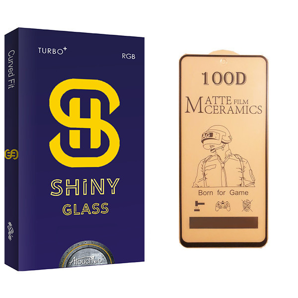 محافظ صفحه نمایش سرامیکی آتوچبو مدل Shiny Glass مناسب برای گوشی موبایل شیائومی Poco X3