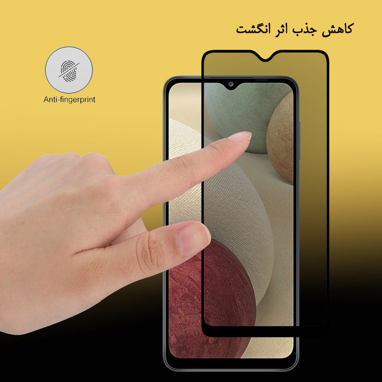 محافظ صفحه نمایش حریم شخصی تراستکتور مدل PSP مناسب برای گوشی موبایل سامسونگ Galaxy A12