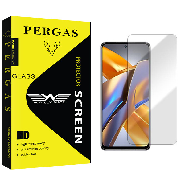 محافظ صفحه نمایش وایلی نایس مدل Pergas مناسب برای گوشی موبایل شیائومی Poco M5s