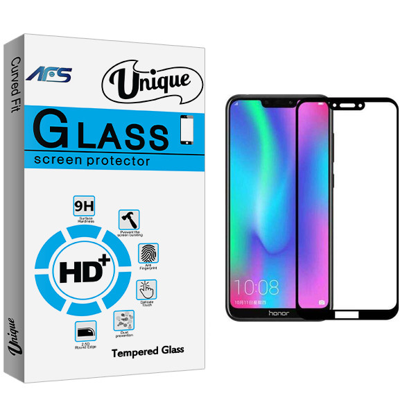محافظ صفحه نمایش ای اف اس مدل Unique Glass مناسب برای گوشی موبایل آنر 8c