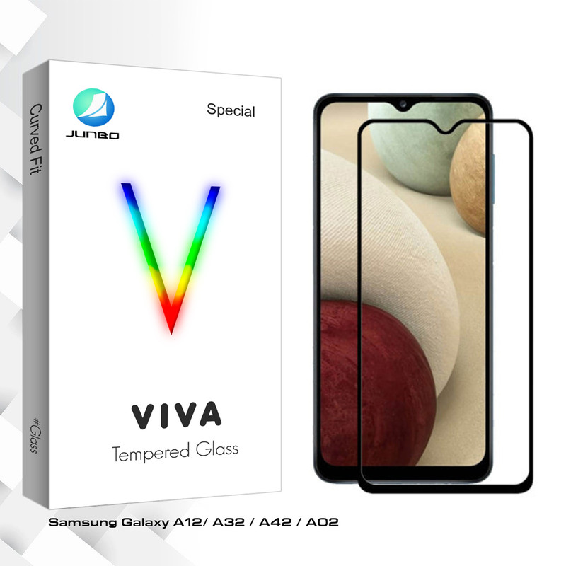 محافظ صفحه نمایش جانبو مدل Viva Glass مناسب برای گوشی موبایل سامسونگ Galaxy A12/ A32 / A42/ A02