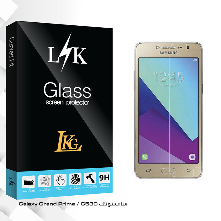محافظ صفحه نمایش ال کا جی مدل LK Glass مناسب برای گوشی موبایل سامسونگ Galaxy Grand Prime / G530