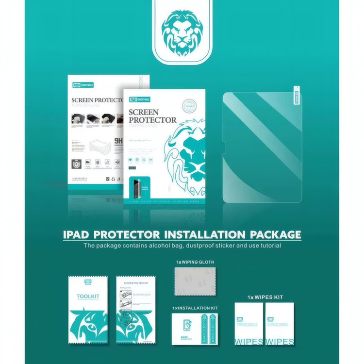 محافظ صفحه نمایش شیشه ای راکی مایل مدل TB مناسب برای تبلت اپل iPad Air 11 2024