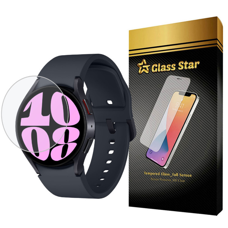 محافظ صفحه نمایش گلس استار مدل SIMWATCHS مناسب برای ساعت هوشمند سامسونگ Galaxy Watch 6 40 mm